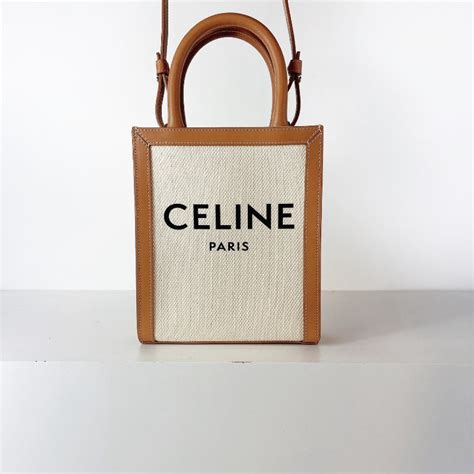 celine cabas帆布